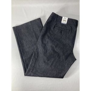 GH Bass & Company Trouser Size 16 Short New Old Stock Black Rinse Vintage